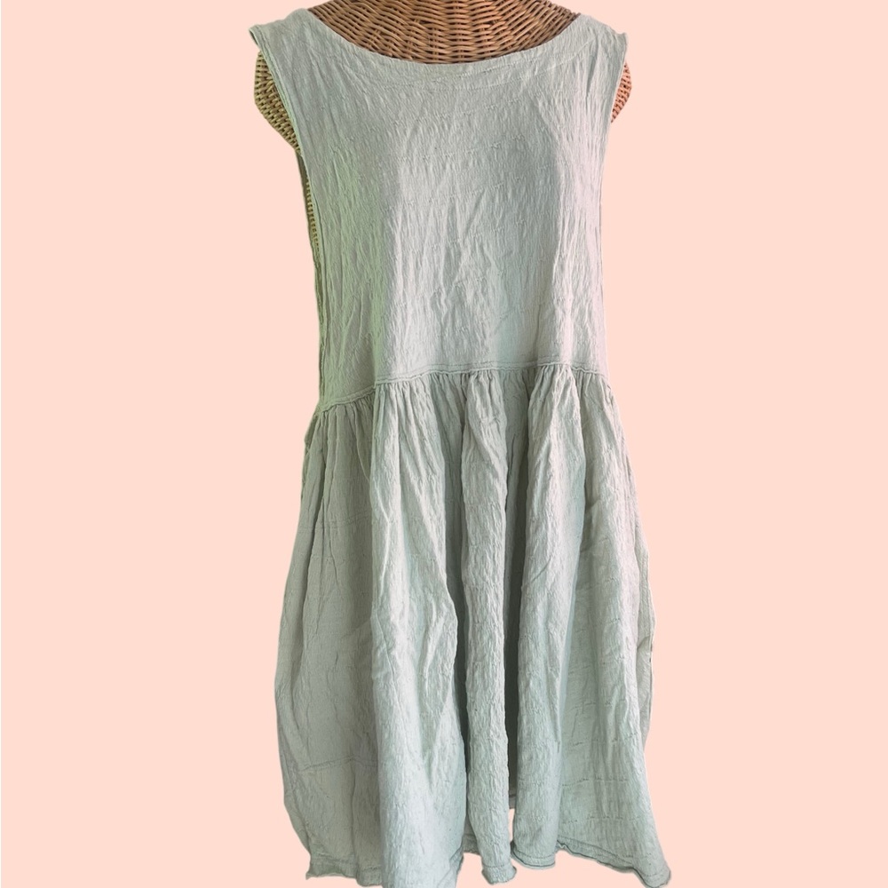 Free People Beach Mint Green Mini Dress L